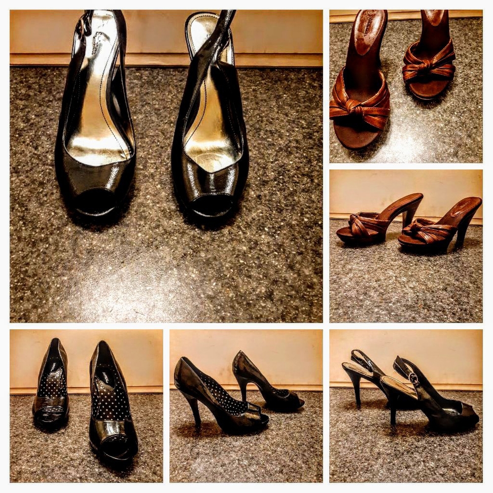 Variety of heels